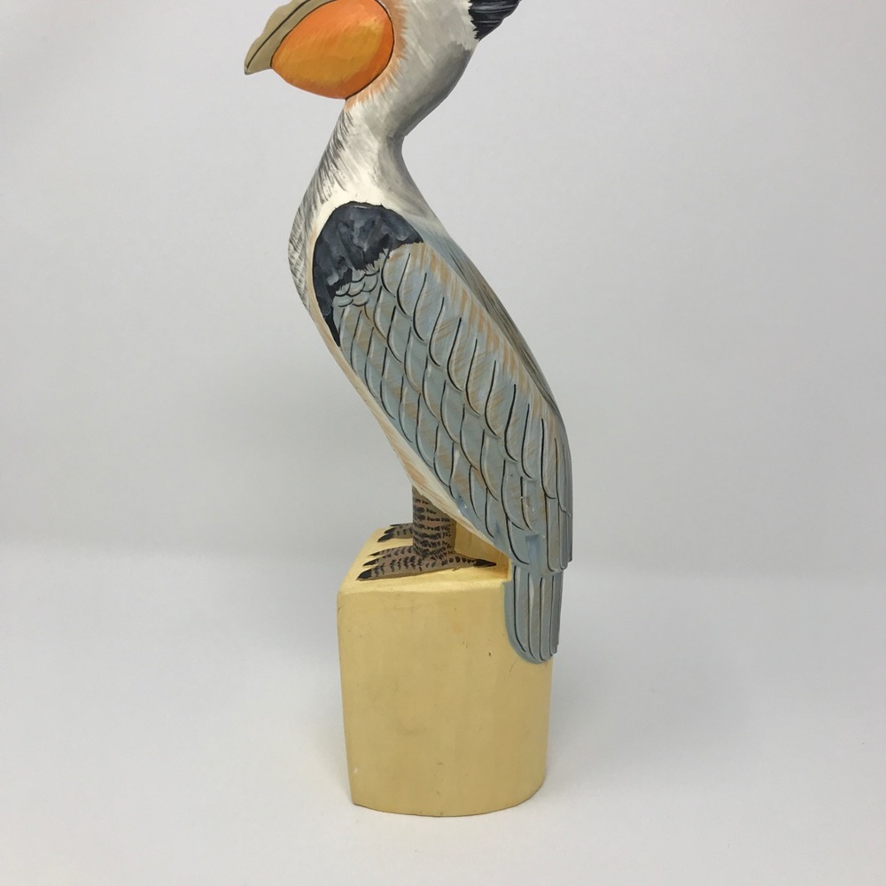Hand made wooden statue